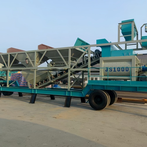 Mobile Concrete Batching Plant