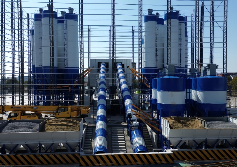 HZS5180 concrete batching plant1