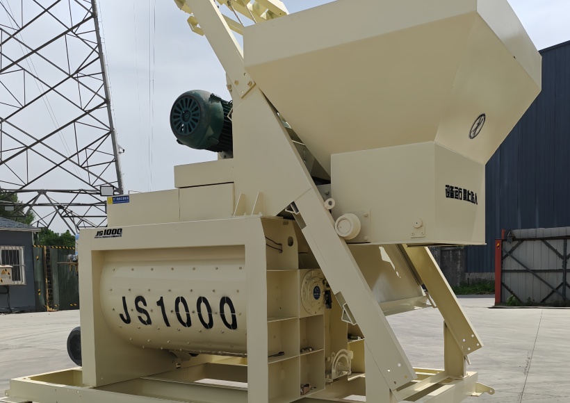 JS1000 concrete mixer4