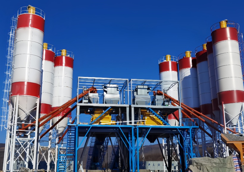 HZS120 concrete batching plant25