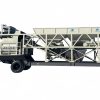 Mobile Towed Concrete Batching Plant
