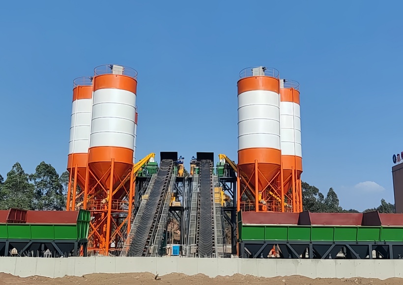 HZS5180 concrete batching plant