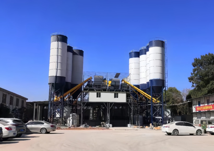 concrete plant for road construction 93