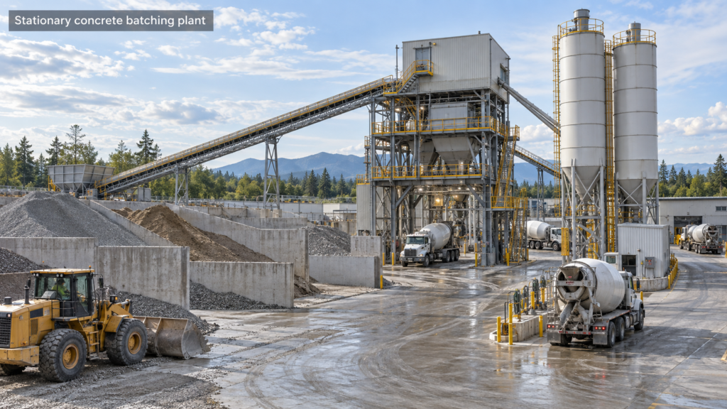 How Does a Concrete Batching Plant Work