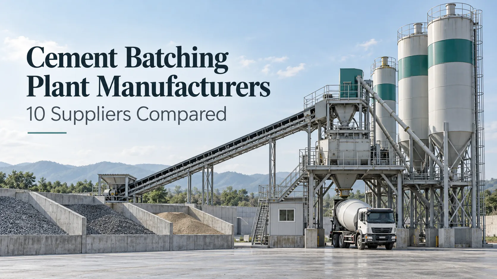 Cement Batching Plant Manufacturer