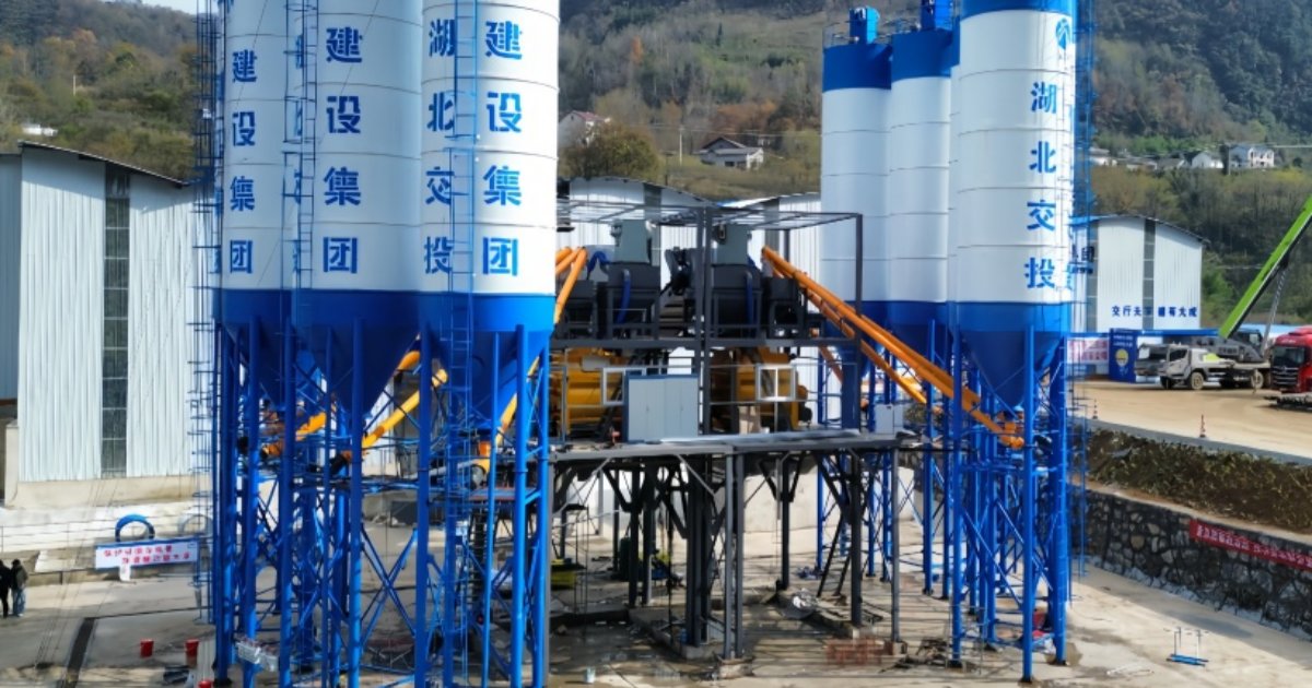HZS120 concrete batching plant price reference for commercial concrete mixing station